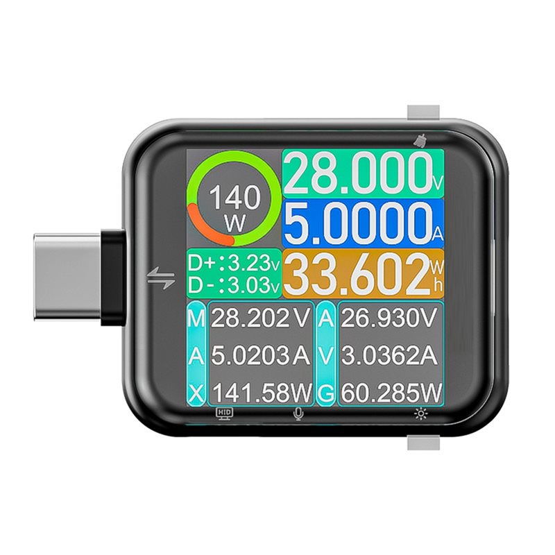Logic Analyzer Usb - A20F-T3 USB Tester Pengukur Desibel dan