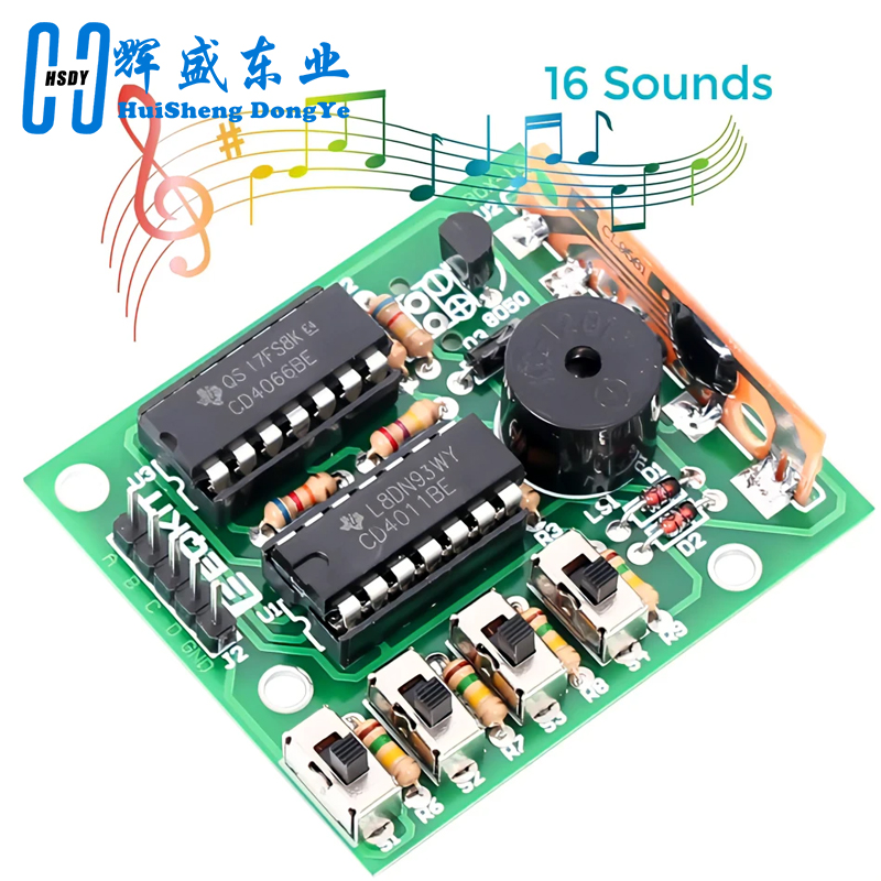 Diy Audio Electronics Kit - Kotak musik 16 