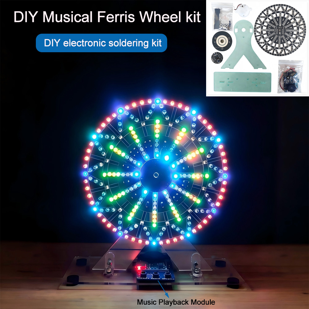 Diy Electronics Project Kit - Kit elektronik DIY Roda Ferris Musikal