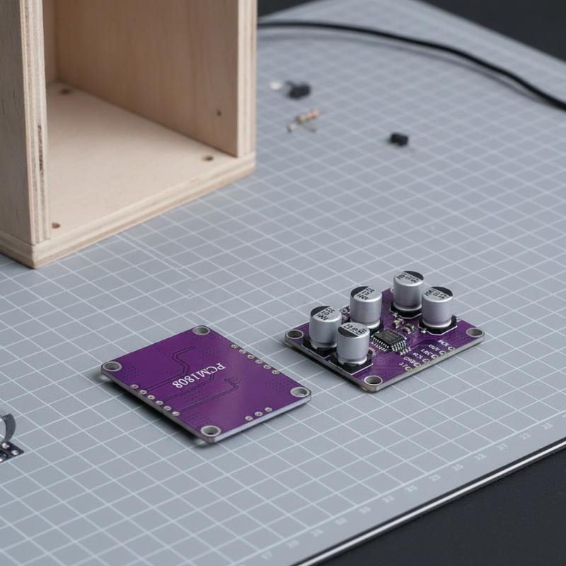 Diy Audio Electronics Kit - Modul ADC Stereo PCM1808 24Bit BARU