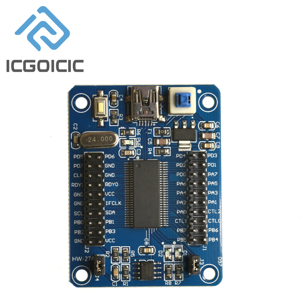 Logic Analyzer Usb - CY7C68013A USB 2.0 Papan Pengembangan 480Mbps