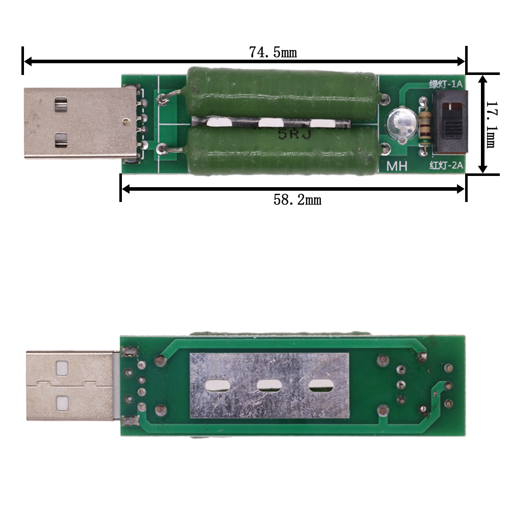 USB Port Mini Resistor Beban S - Logic Analyzer Usb ulasan dan harga