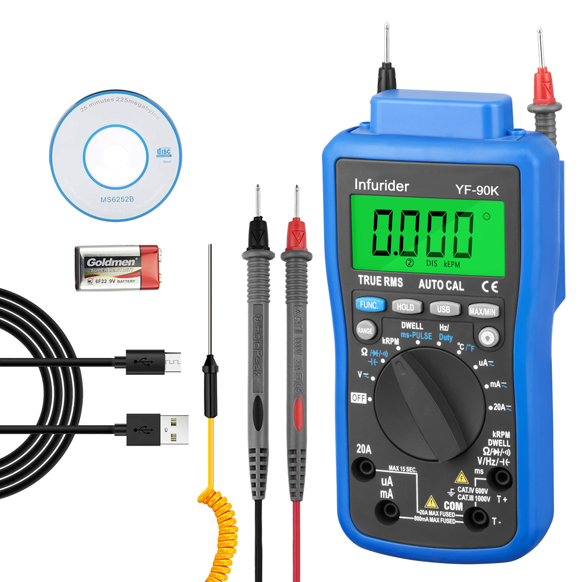 HoldPeak HP-90K Mesin Analyzer - Logic Analyzer Usb ulasan dan harga