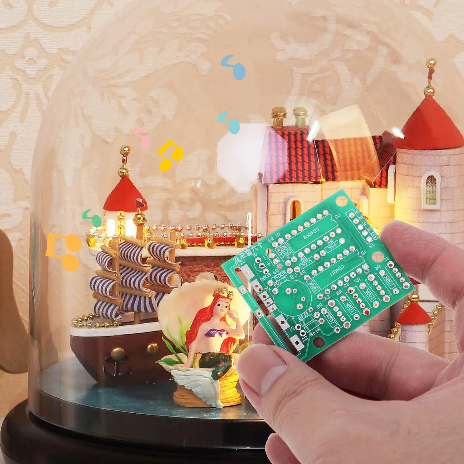 Paket Latihan Penyolderan DIY, - Diy Electronics Box ulasan dan harga