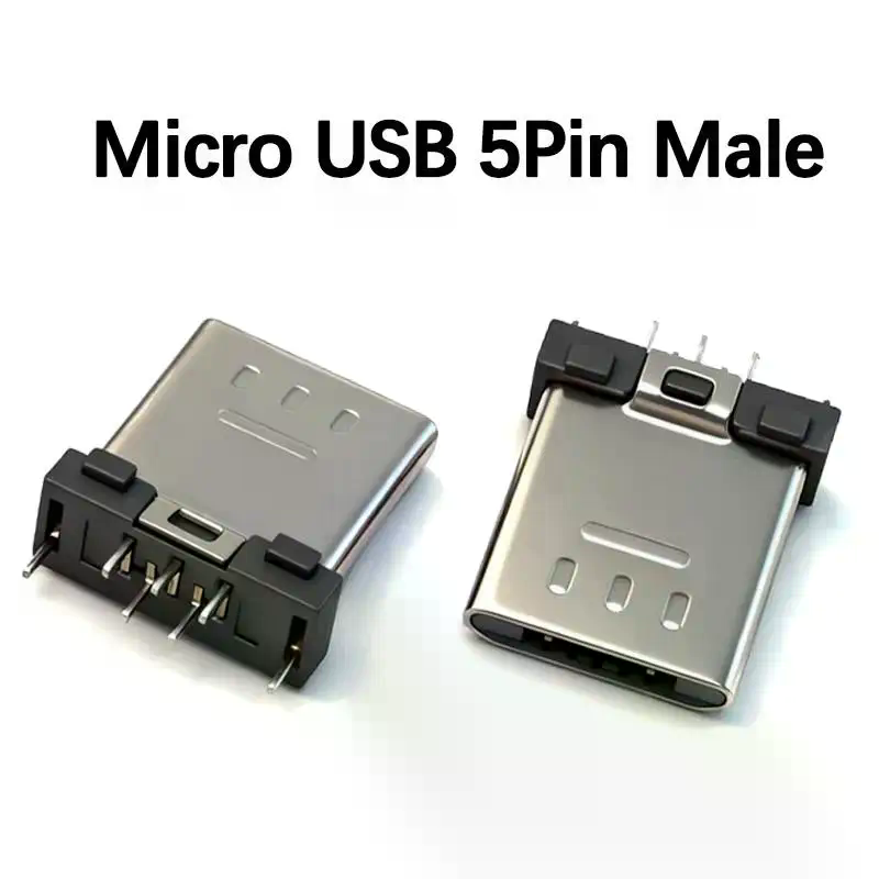 10Pcs Konektor Micro USB 5Pin  - Diy Electronics Shop ulasan dan harga