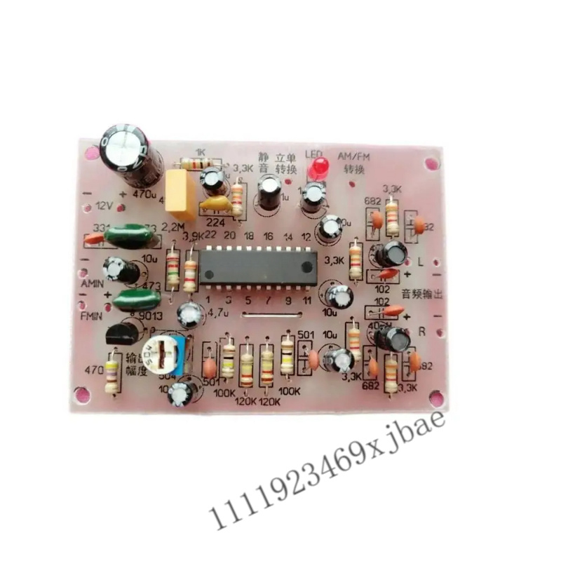 Papan Dekoder Stereo Kit Perak - Diy Audio Electronics Kit ulasan dan harga
