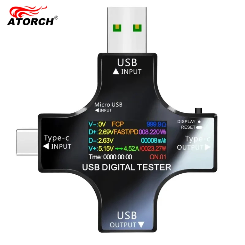 Penguji USB DC Tipe-C PD Voltm - Logic Analyzer Usb ulasan dan harga