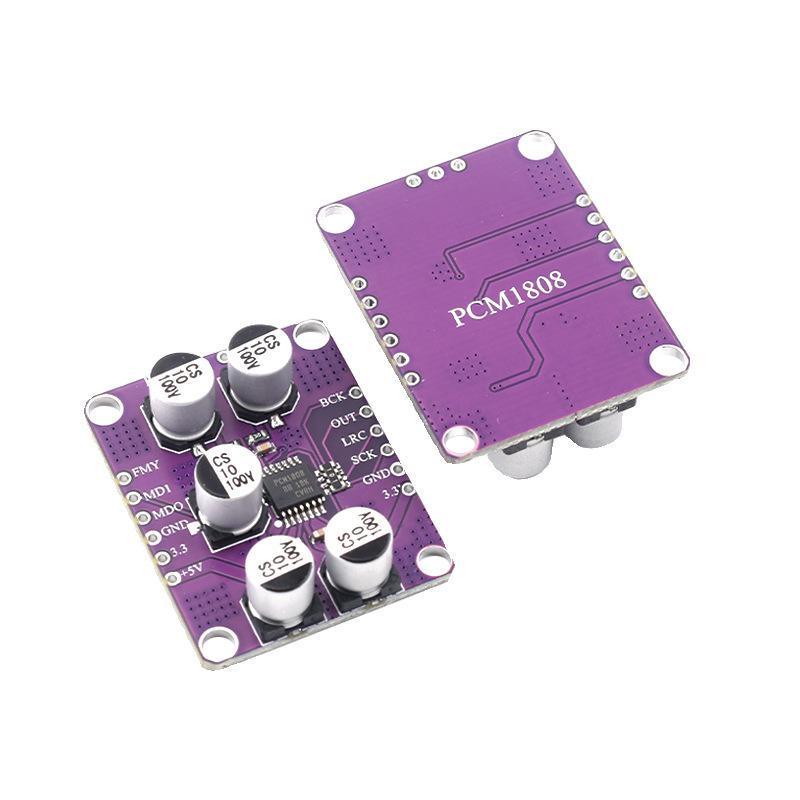 Modul ADC Stereo PCM1808 24Bit - Diy Audio Electronics Kit ulasan dan harga