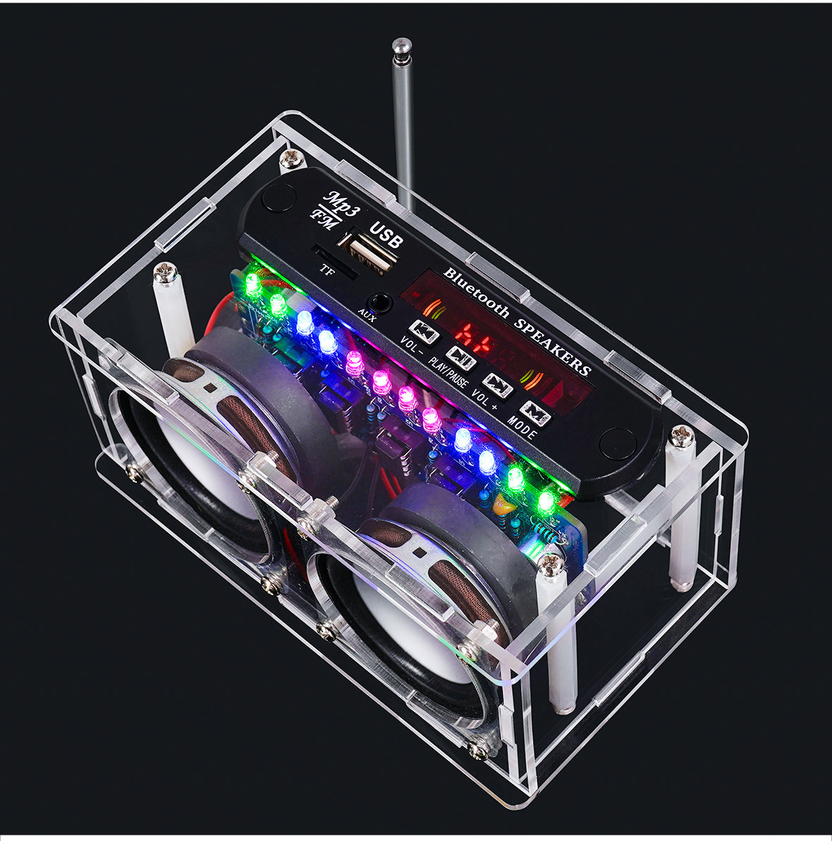 Kit Audio Radio DIY, Speaker B - Diy Audio Electronics Kit ulasan dan harga