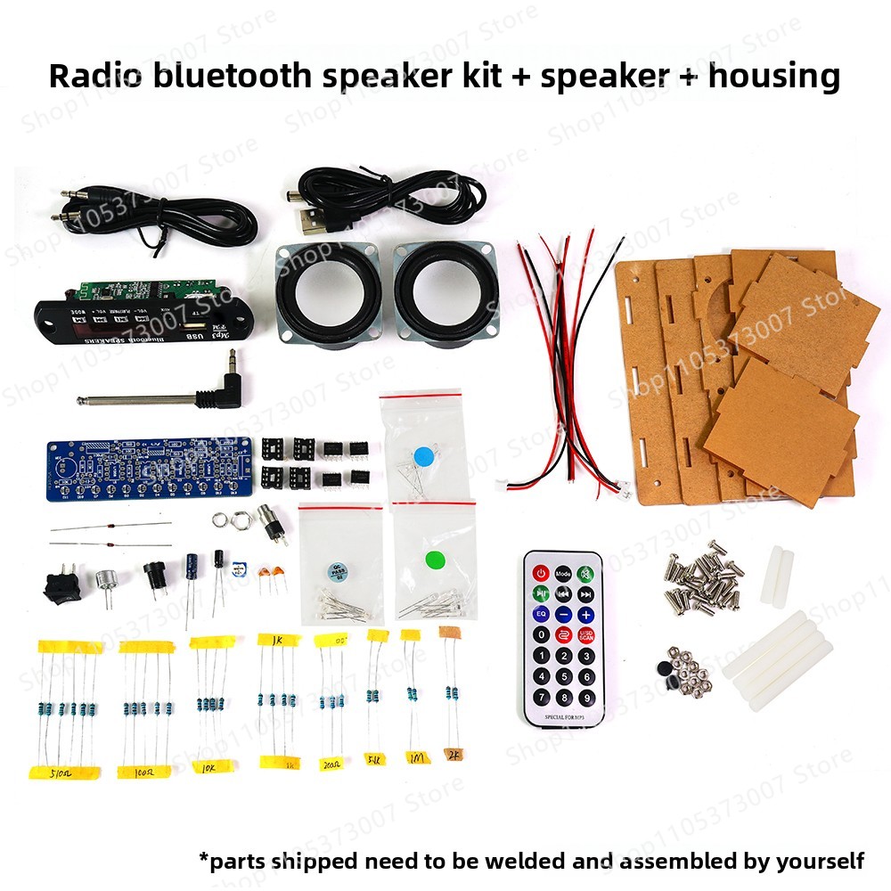 Kit Audio Radio DIY, Speaker B - Diy Audio Electronics Kit ulasan dan harga