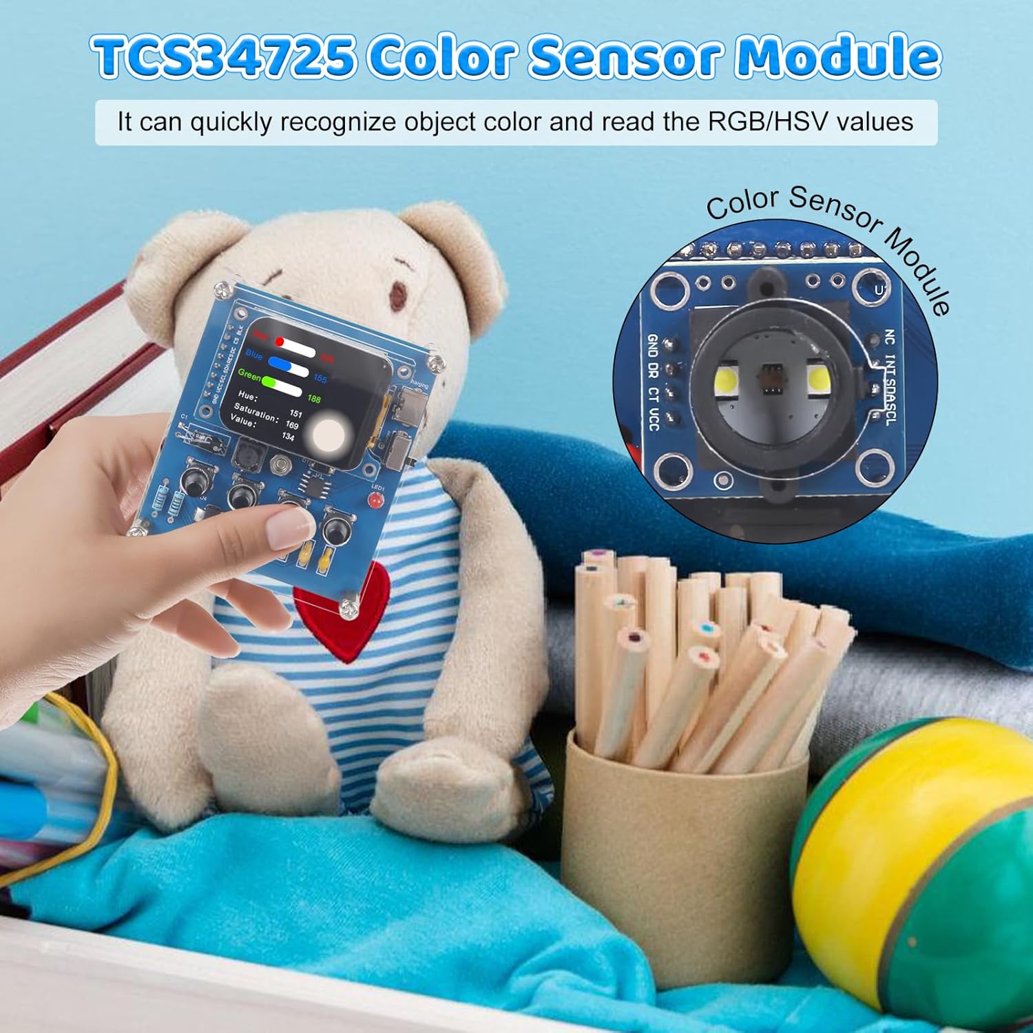 Kit Praktik Penyolderan Pengen - Diy Electronics Learning Kit ulasan dan harga